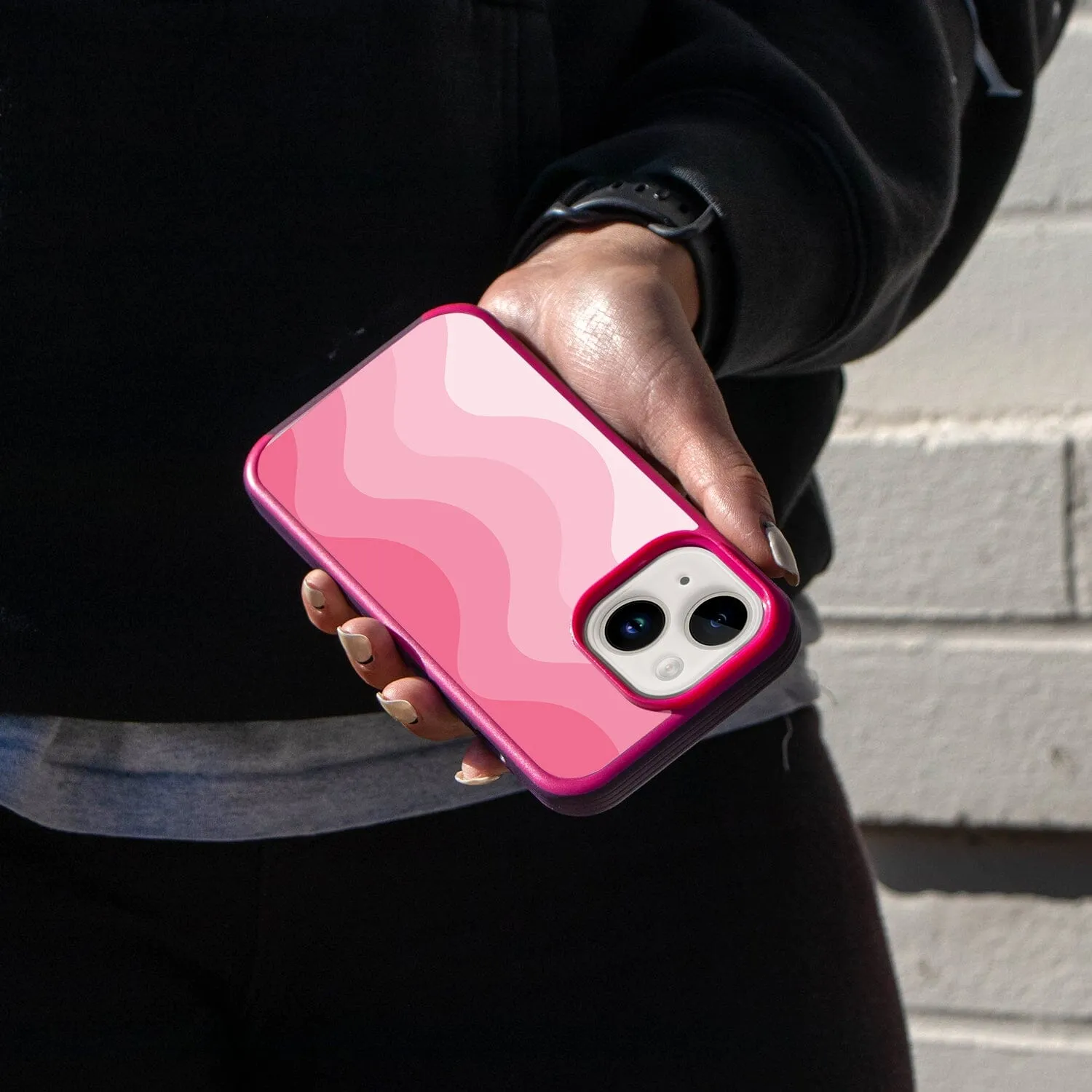 MagSafe iPhone 13 Pink Wave Case