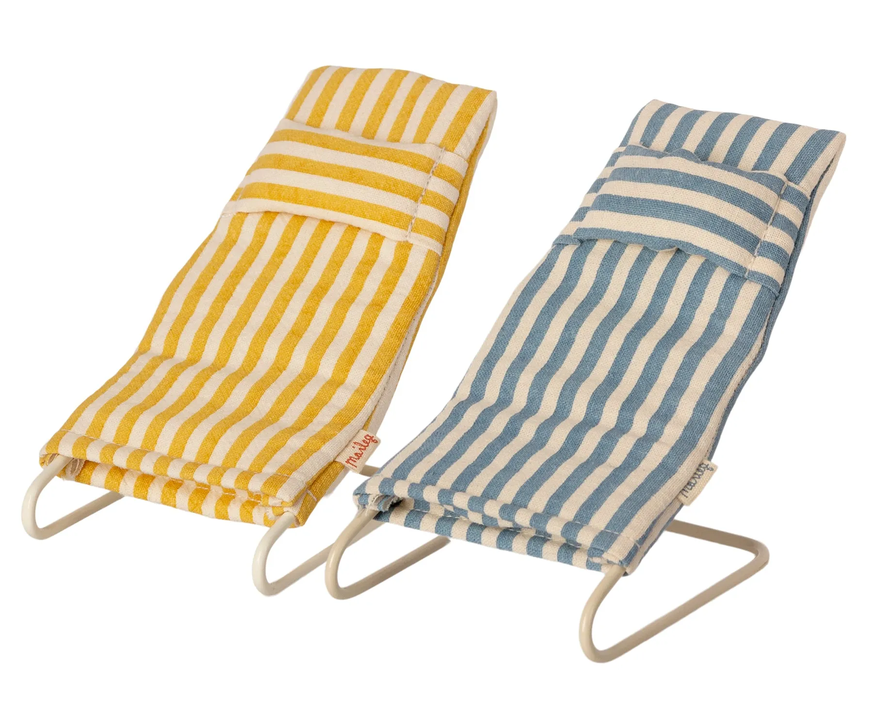 Maileg Miniature Mouse Beach Chair Set