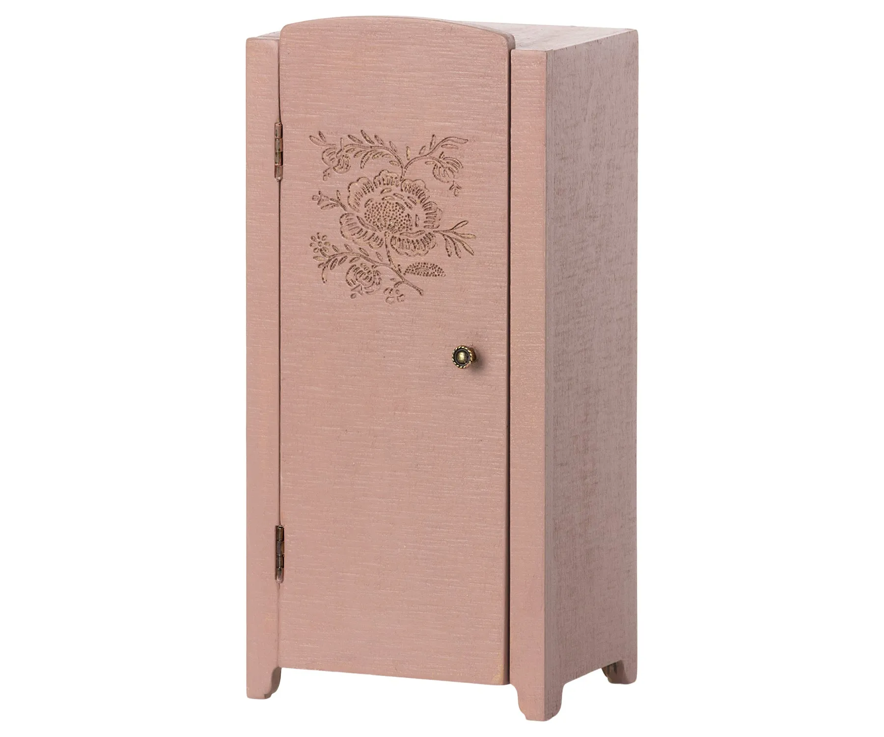 Maileg Miniature Wooden Mouse Closet – Light Rose