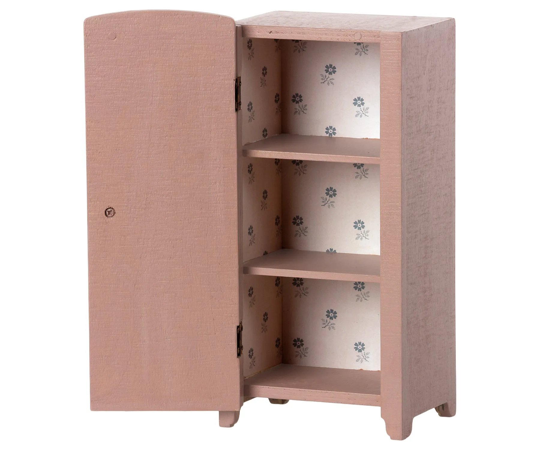 Maileg Miniature Wooden Mouse Closet – Light Rose