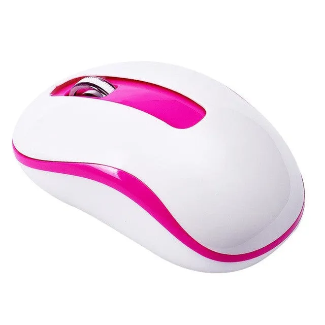 Malloom Gaming Mice Optical Positioning 2.4Ghz Wireless Mini mouse Battery 5m Distances 1600 DPI For Computer Pc Laptop