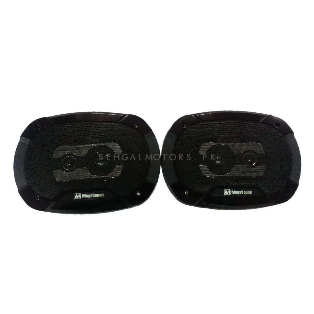 Mega Sound 3 Way Speaker - MS6997 - Car Coaxial Speaker Automobile Audio Speaker | Universal Sound Loudspeaker Sound