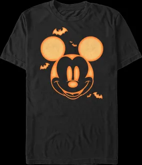 Mickey Mouse Jack-o'-Lantern Disney T-Shirt