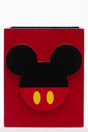 Mickey Mouse Pencil Holder Red