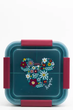 Mickey Mouse Salad Lunch Box Teal