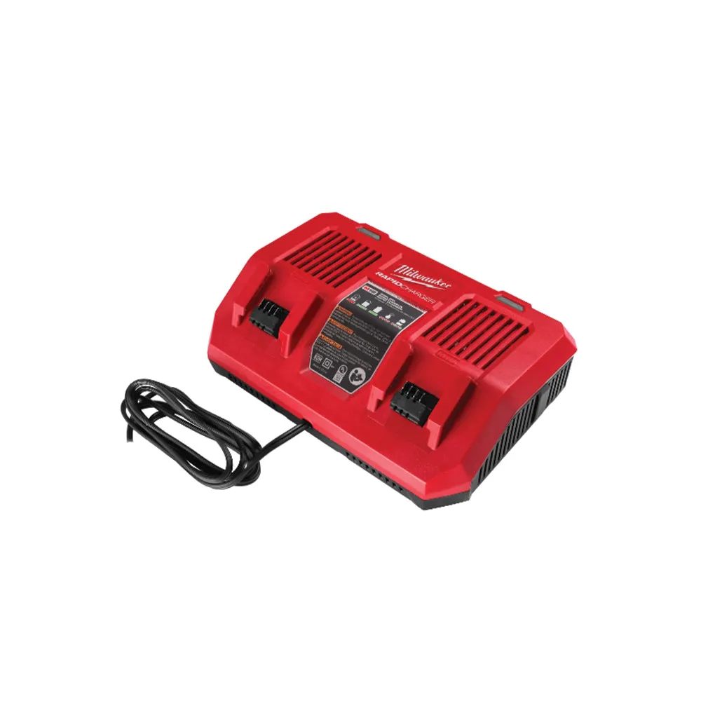 MILWAUKEE M18 DUAL BAY RAPID CHARGER (M18 DFC)