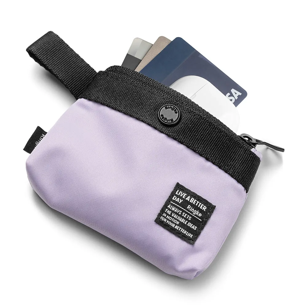 Mini Pouch| 2-Way Bag Miniature (Light Purple)