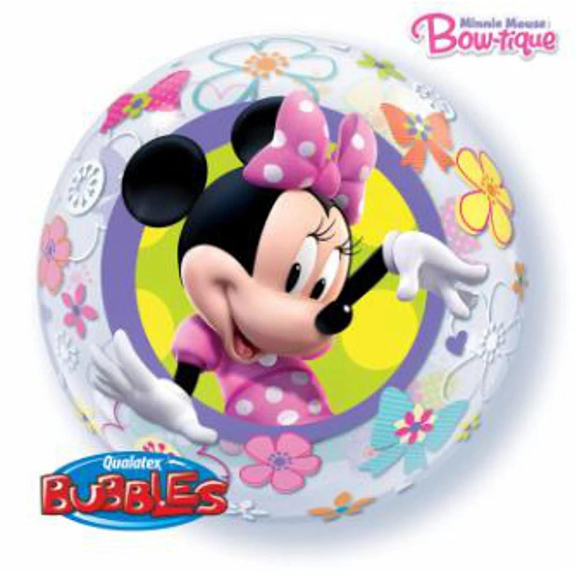 Minnie Mouse Bubble Balloon (3/Pk)