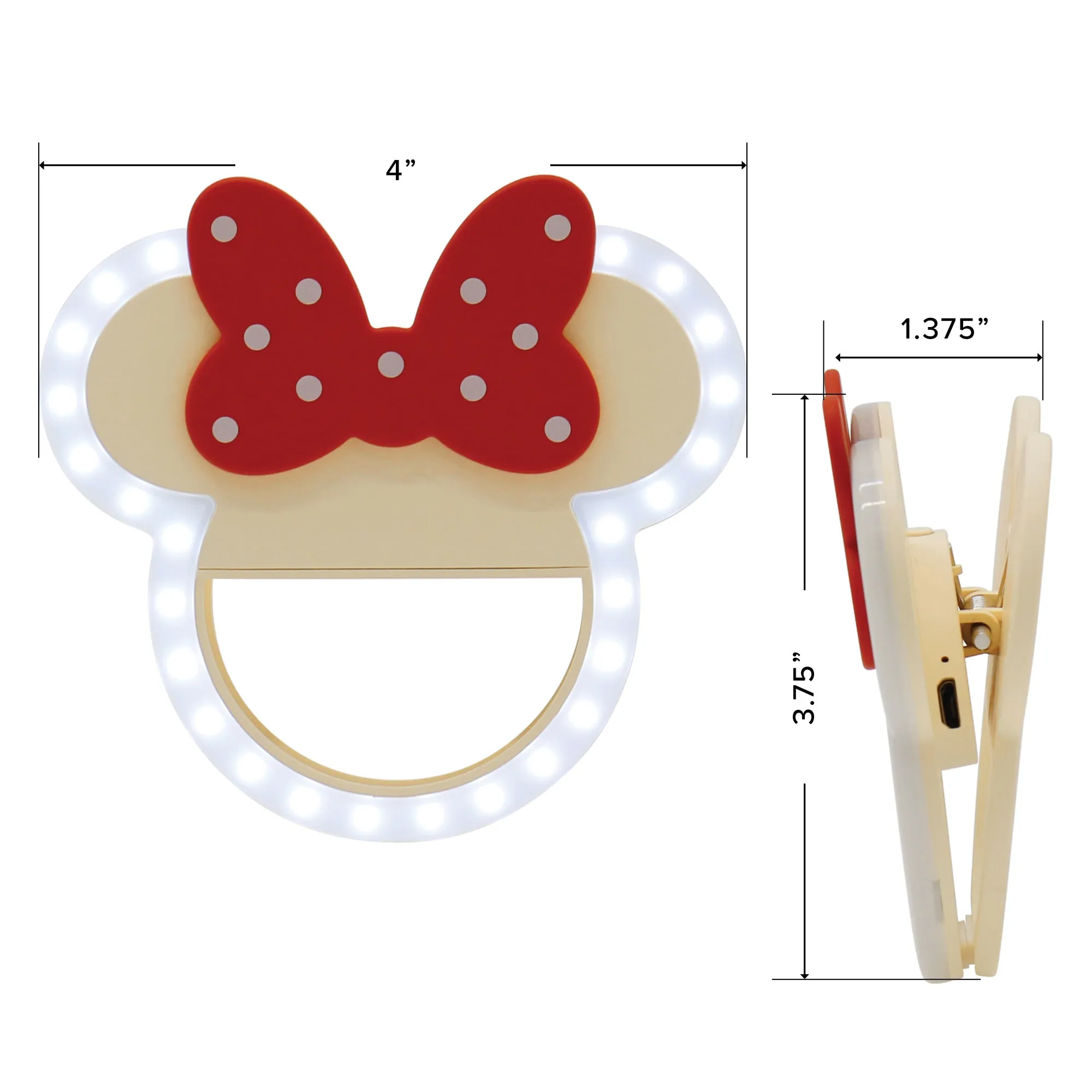 Minnie Mouse GlowMe® LED Beauty Ring Light