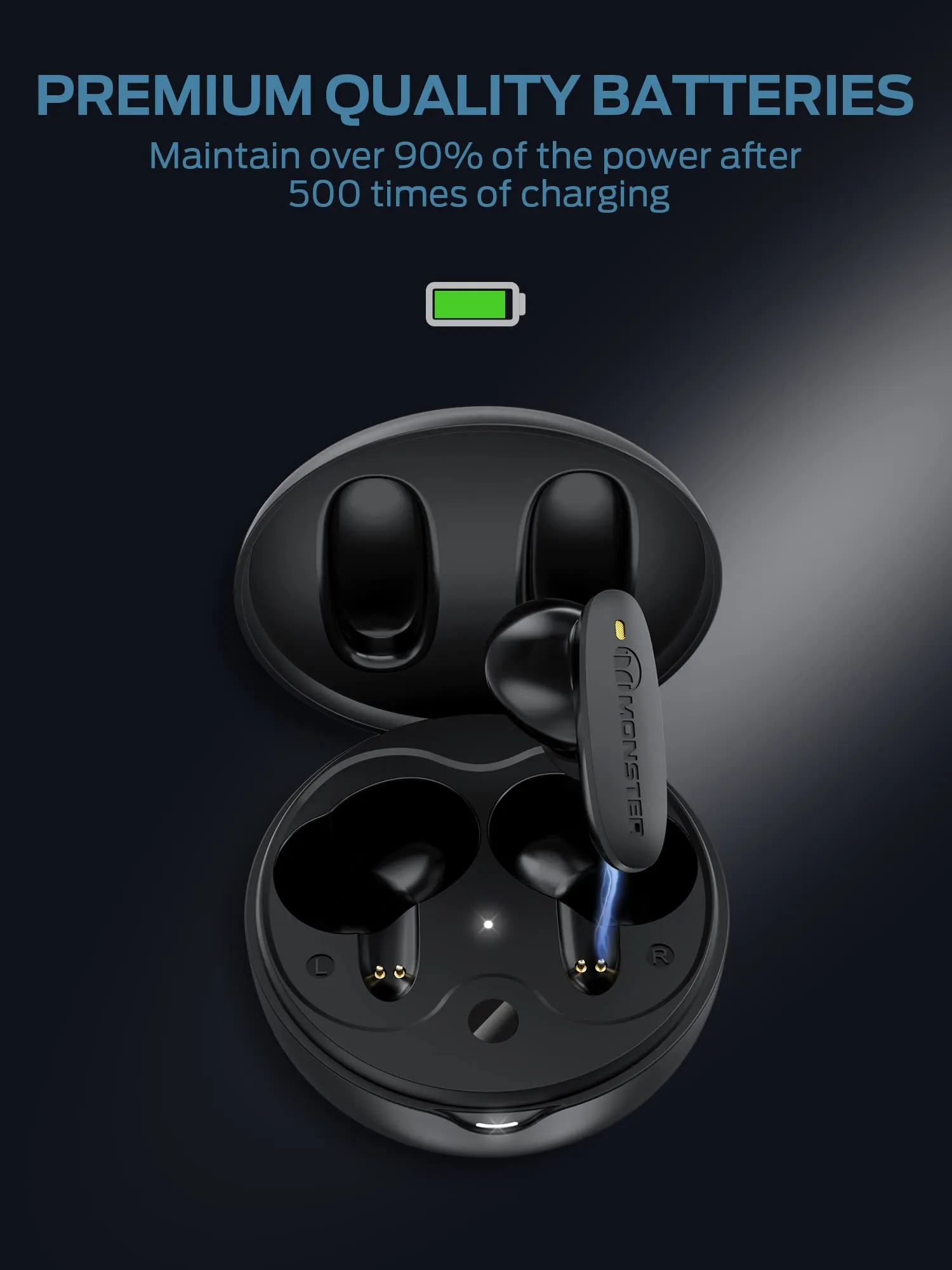 Monster Clarity 108 Active Noise Cancelling Earbuds