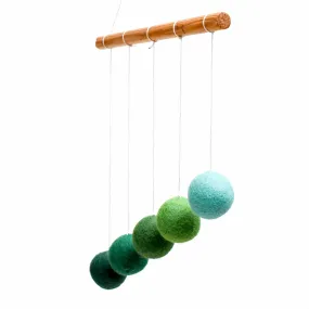 Montessori Gobbi Baby Mobile - Green