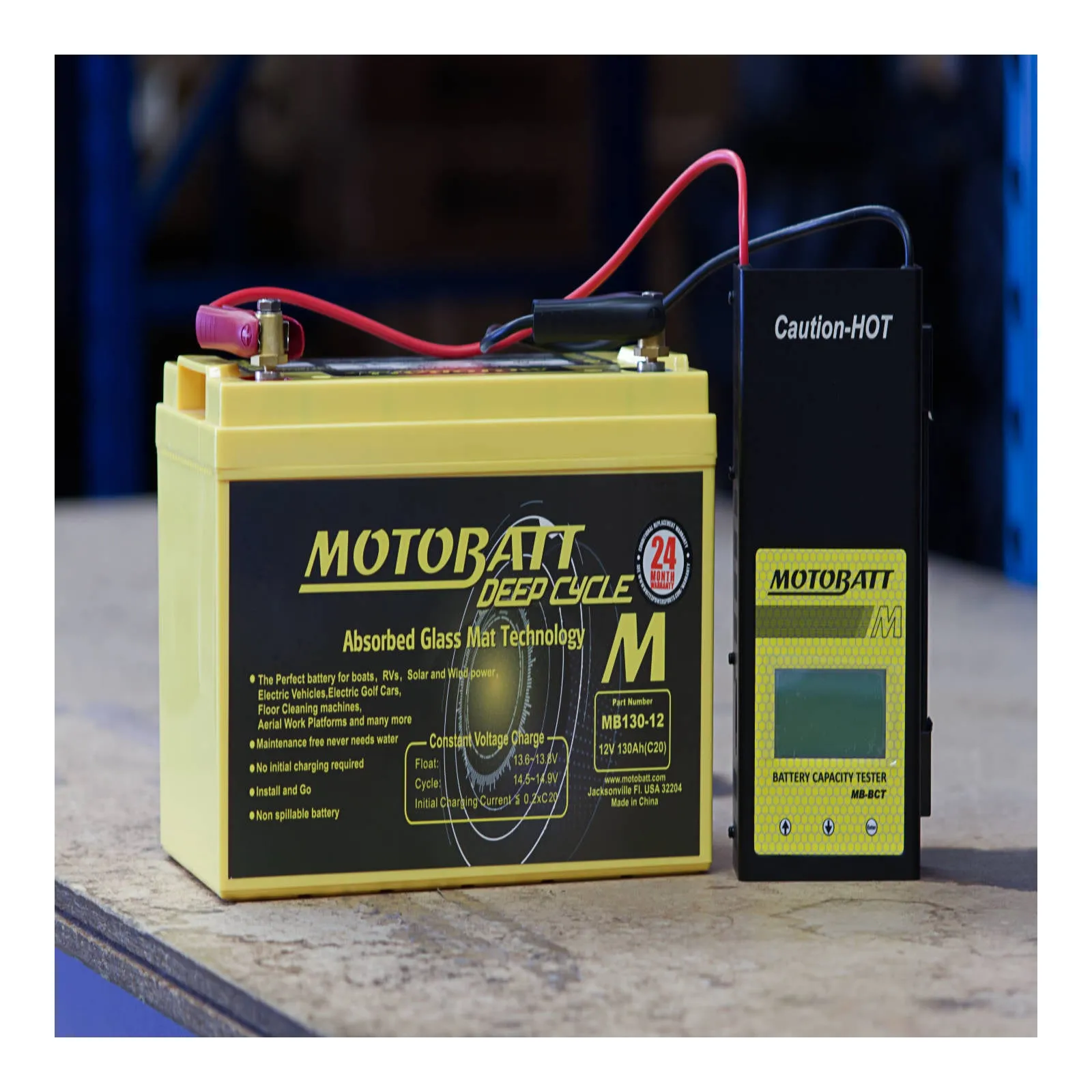 Motobatt Battery Capacity Tester (*8)