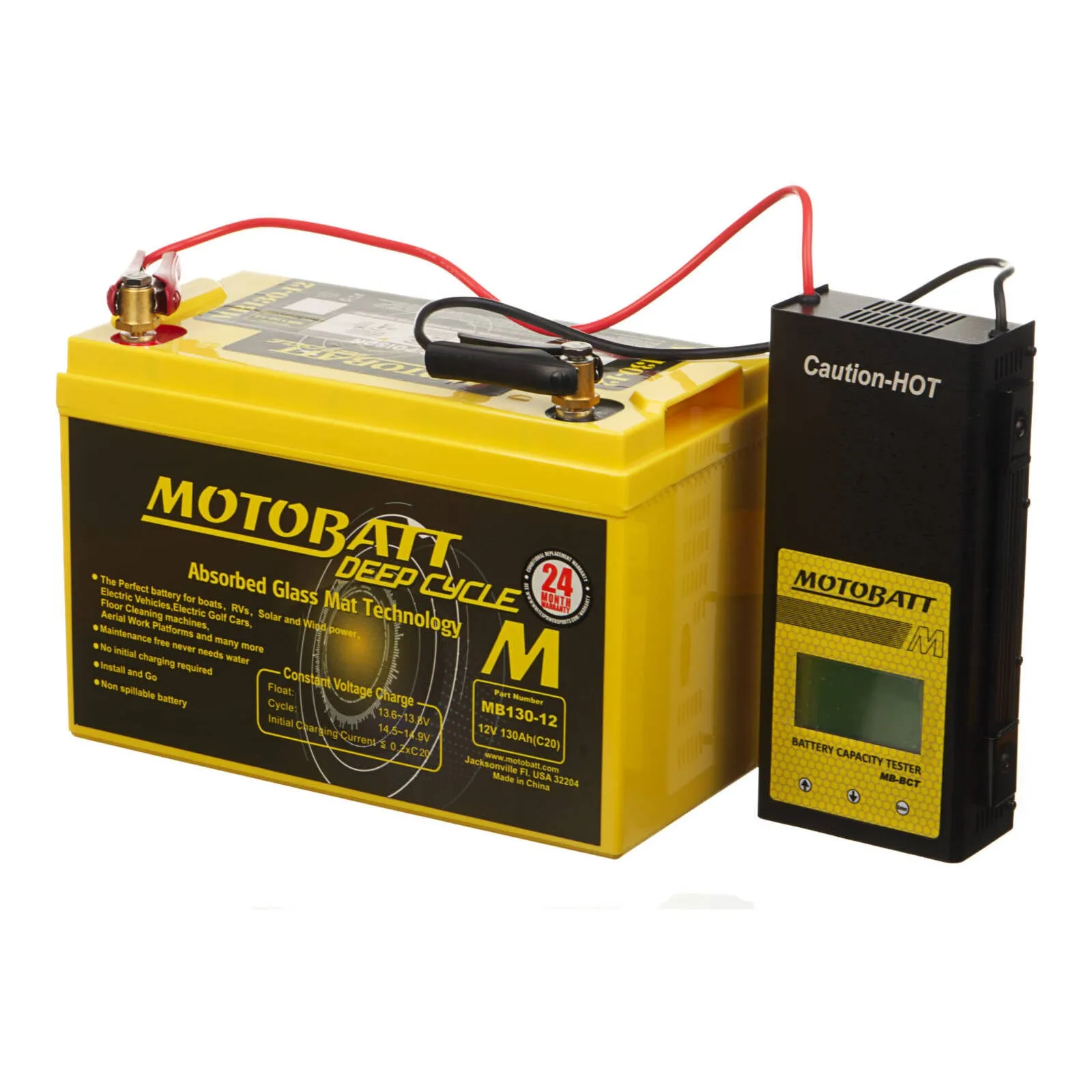 Motobatt Battery Capacity Tester (*8)