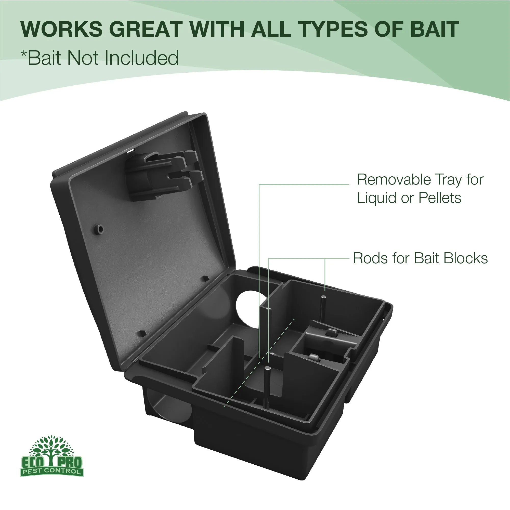 Mouse Bait Stations 4 Pack