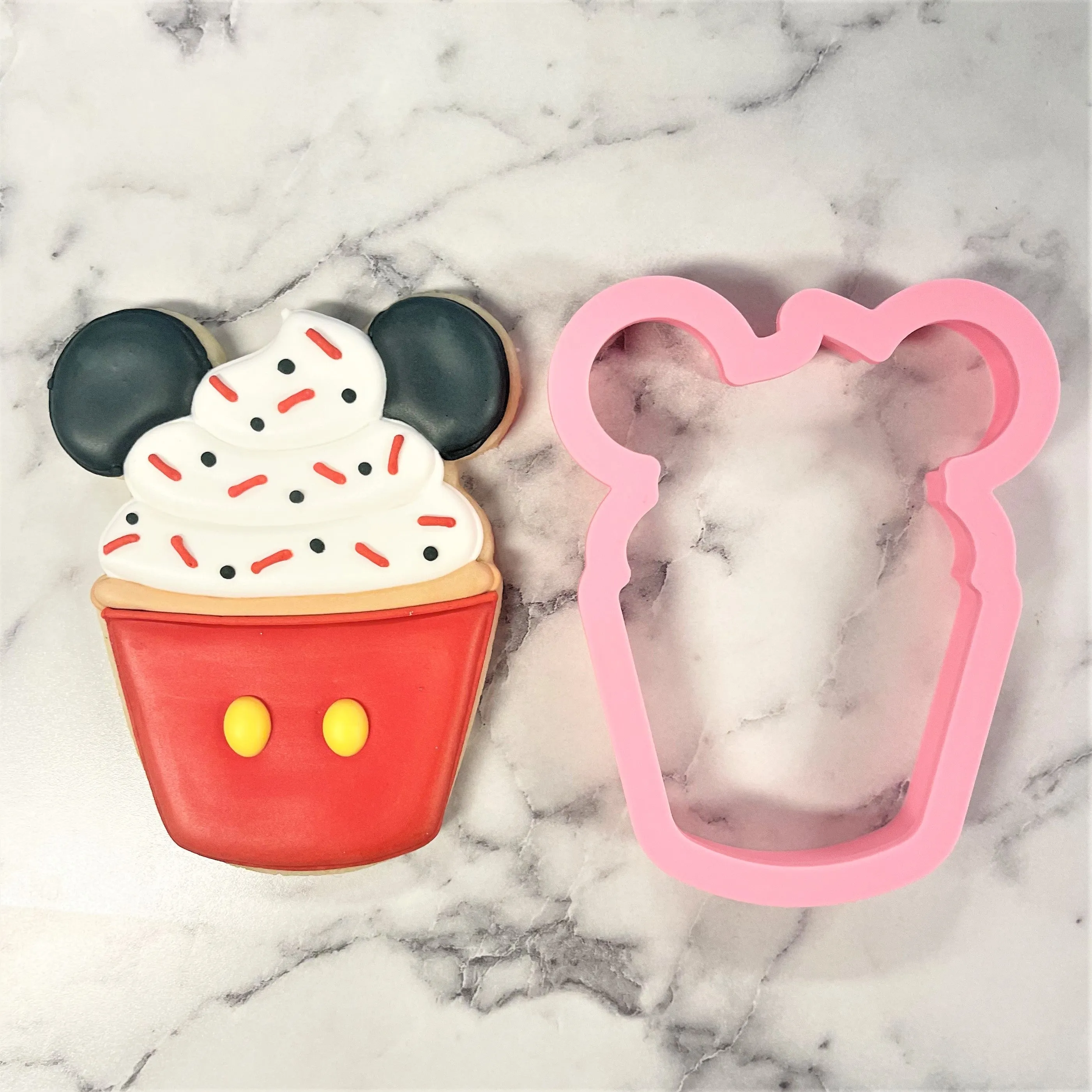 Mouse Cupcake Cookie Cutter