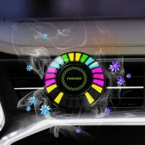 Multicolor Car Fragrance LED Rhythm Light