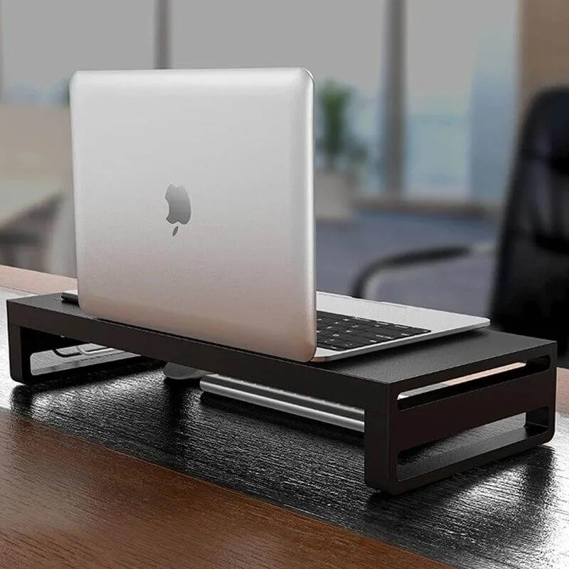 Multifunctional Wireless Charging Desktop Monitor Stand