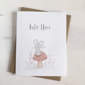 Mushroom Mouse - Everyday Greeting Card