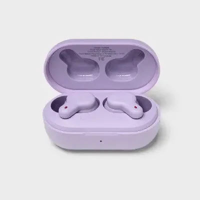 New - True Wireless Bluetooth Active Noise Cancelling Earbuds - heyday Lavender