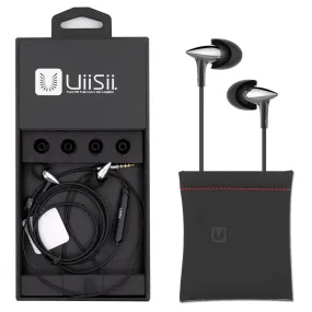 Noise isolating earbuds with mic