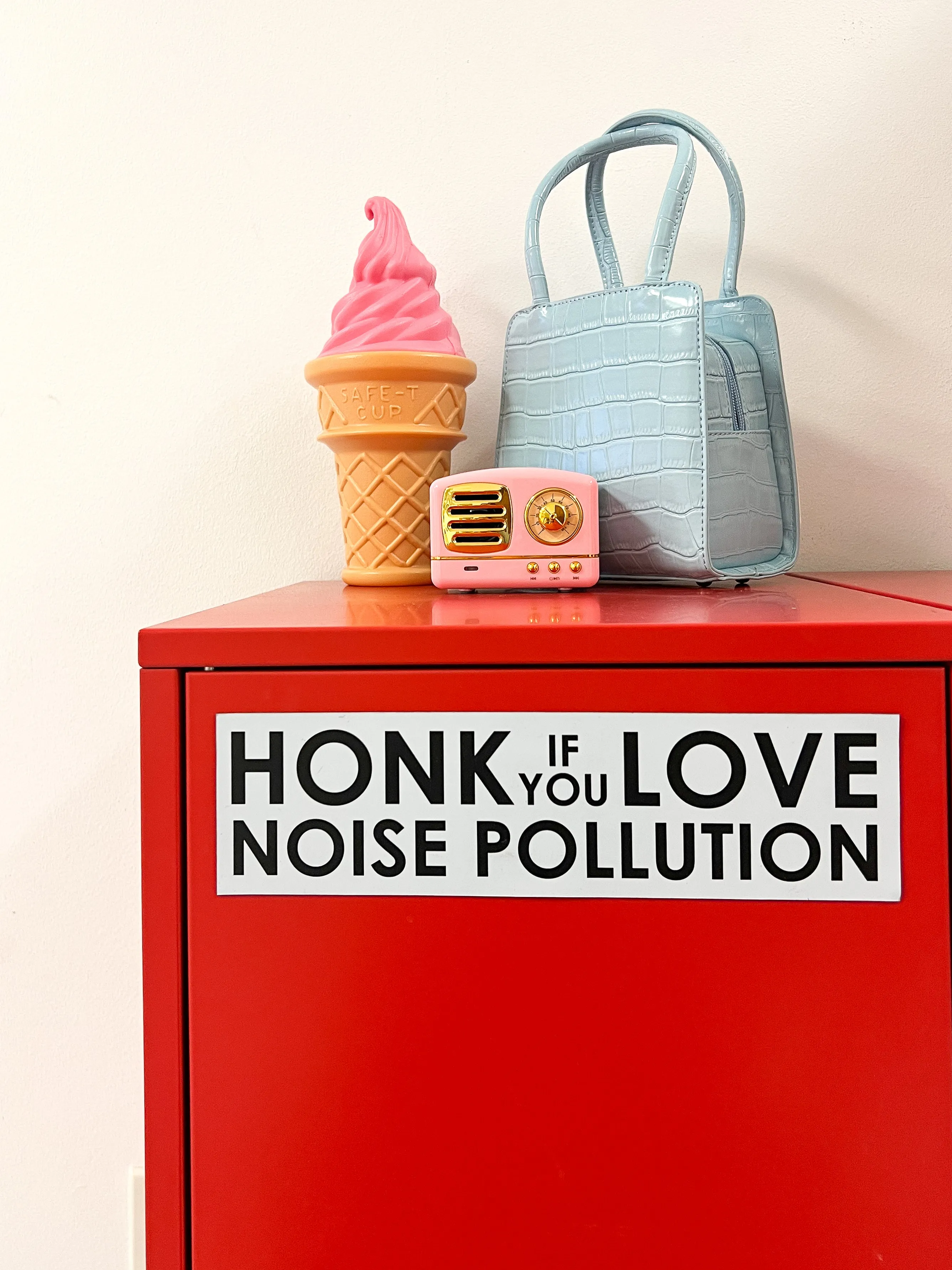 Noise Pollution Car Magnet