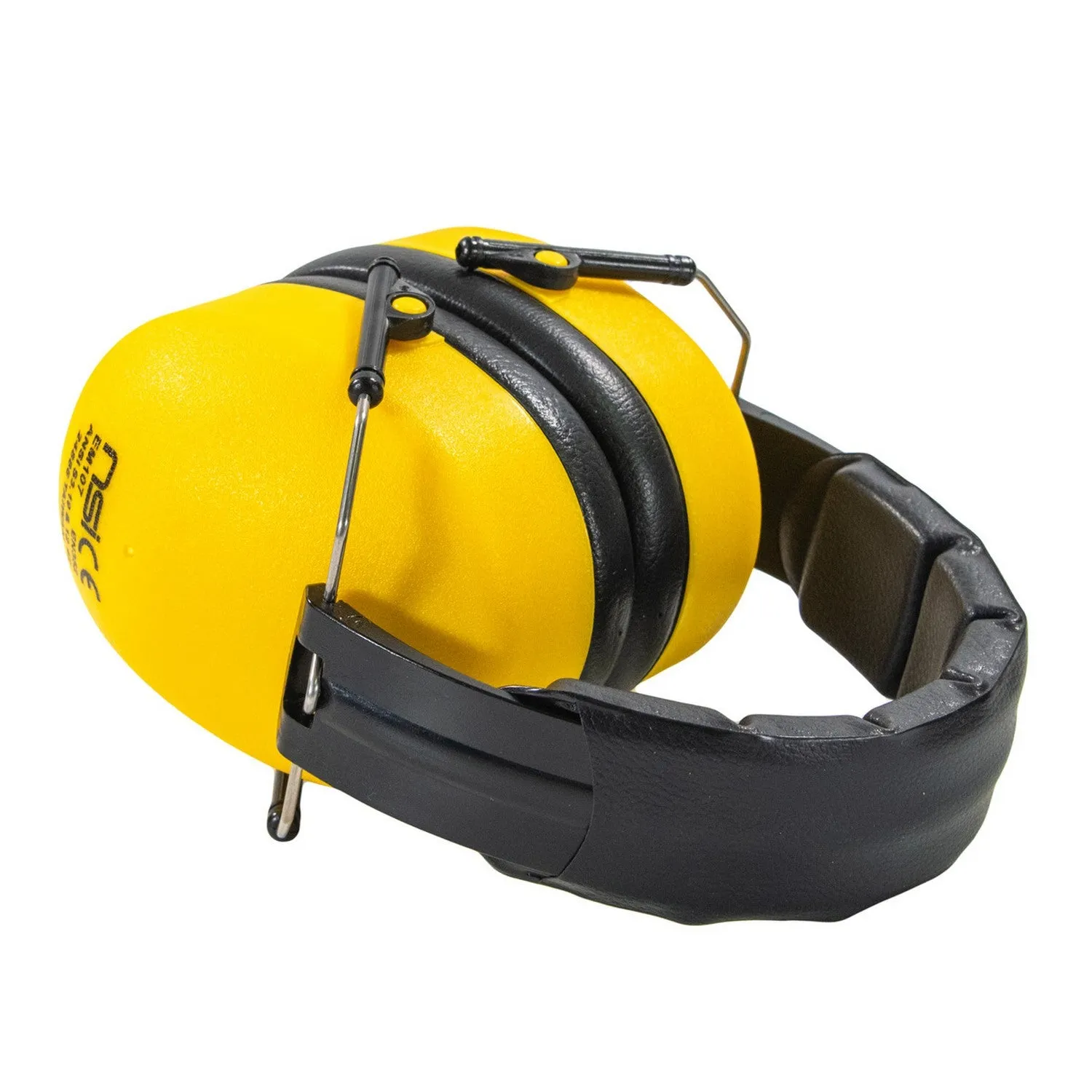 NSI EM-107 Over-the-Head Noise Reducing Earmuffs, 24dB Adjustable Design