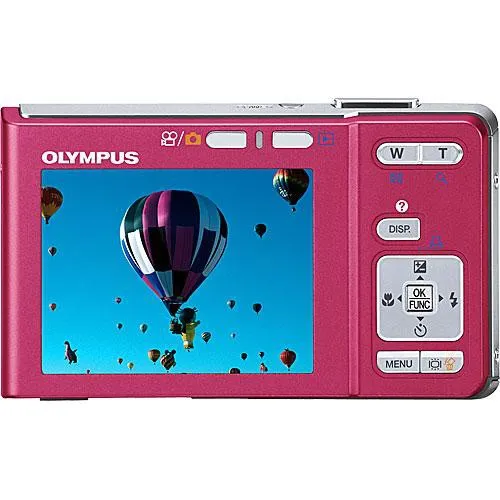 Olympus FE-360 Digital Camera (Pink)