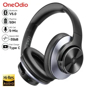 Oneodio A10 Wireless Noise Cancelling Headphones with Premium Sound Quality and Advanced Noise Reduction Features