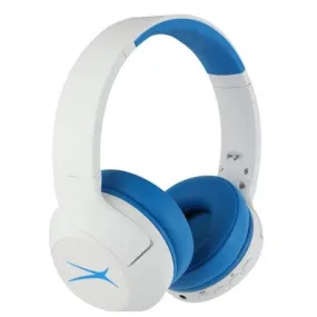 Open Box - Altec Lansing Kid Safe Active Noise Cancelling Bluetooth Wireless Headphones - Wave Blue