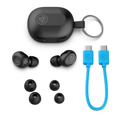 Open Box - JLab JBuds Mini True Wireless Bluetooth Earbuds - Black