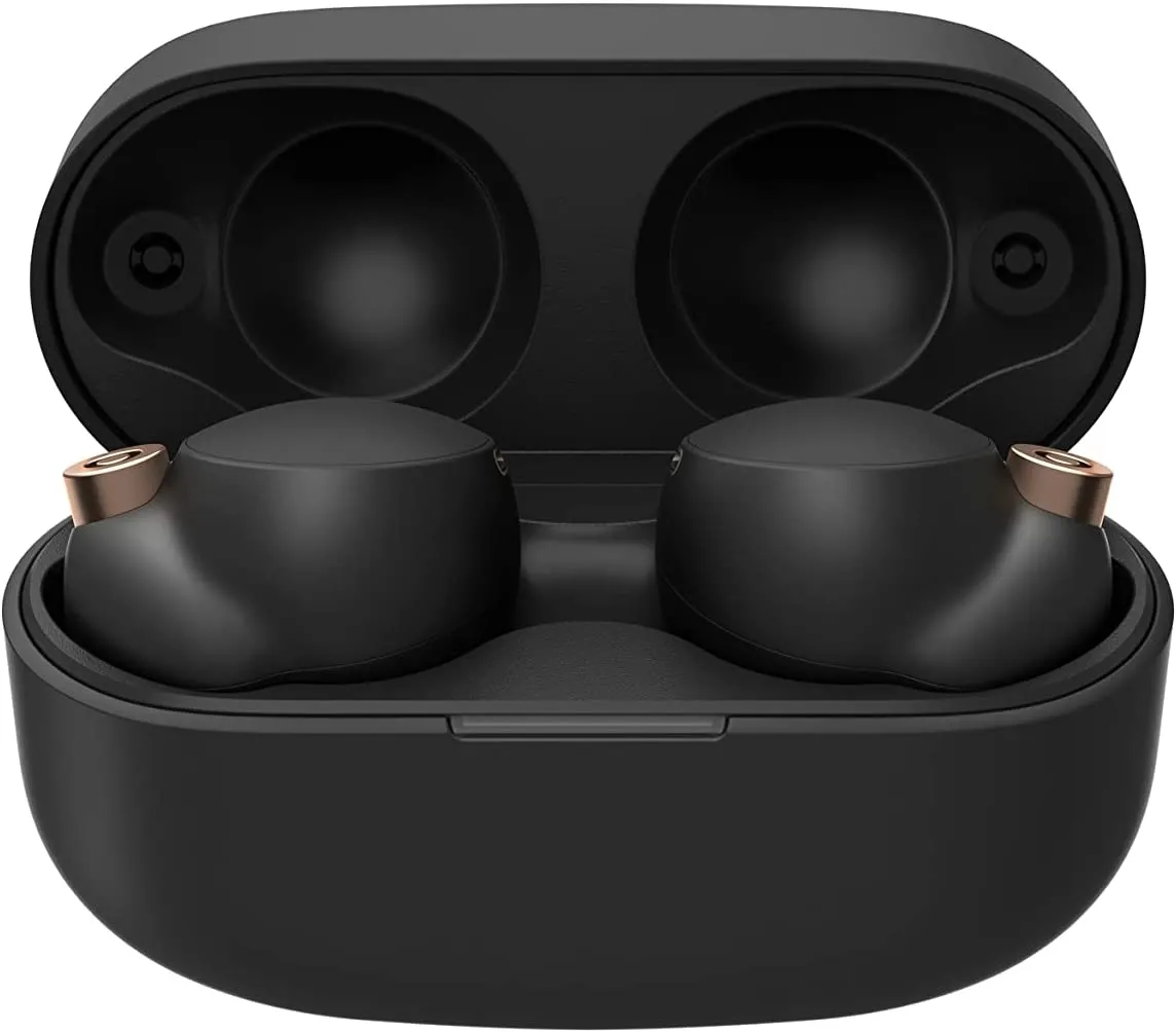 Open Box -  Sony Noise-Cancelling True Wireless Bluetooth Earbuds WF-1000XM4 - Black