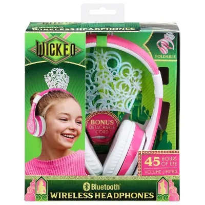 Open Box - Wicked Glinda Bluetooth Wireless Headphones