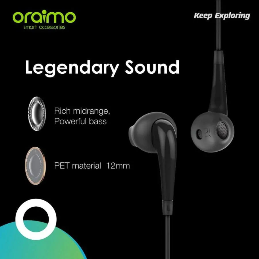 Oraimo OEP-E21 Earphone White