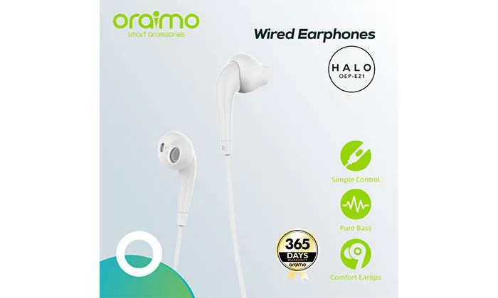 Oraimo OEP-E21 Earphone White