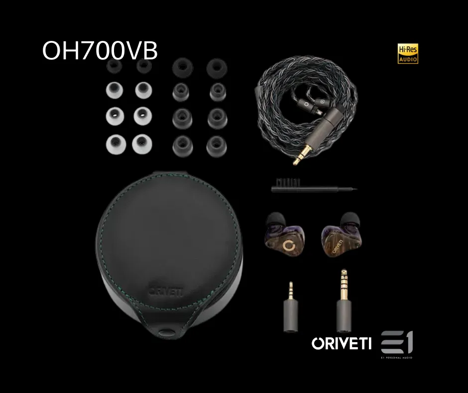 Oriveti OH700VB Hybrid Universal-fit in-ear Monitors