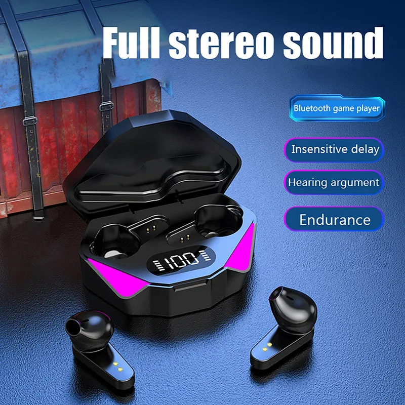 P36/X15 TWS Noise Reduction Stereo Wireless Gaming Buletooth Headphones