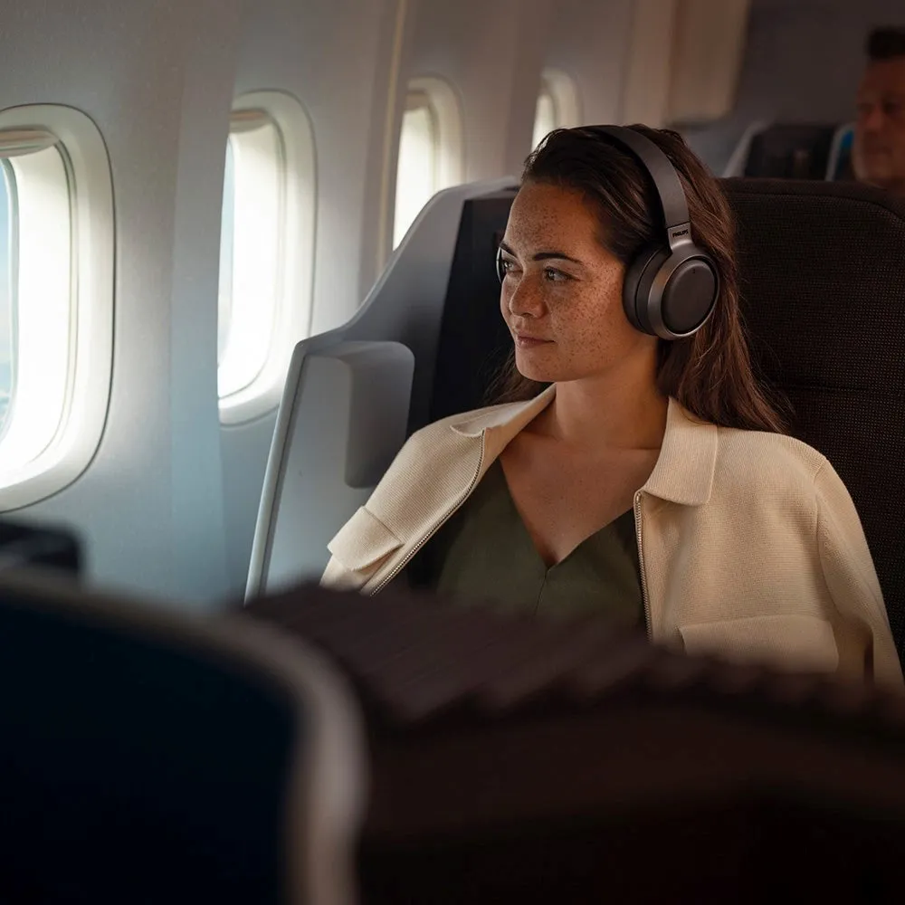 Philips Fidelio L3 Bluetooth Høretelefoner Over-Ear m. Active Noise Canceling - Sort