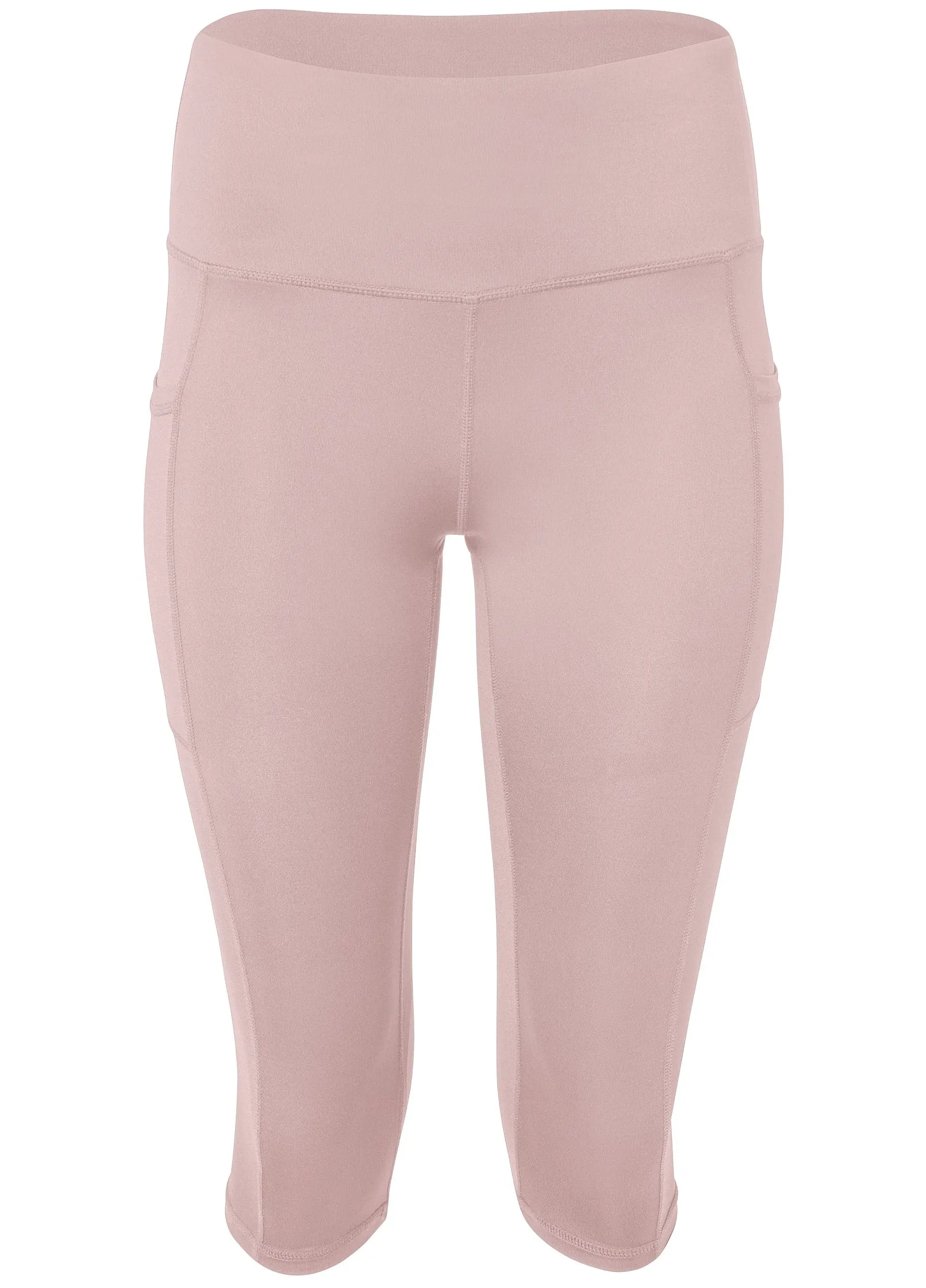 Pocket Capri Leggings - Tan