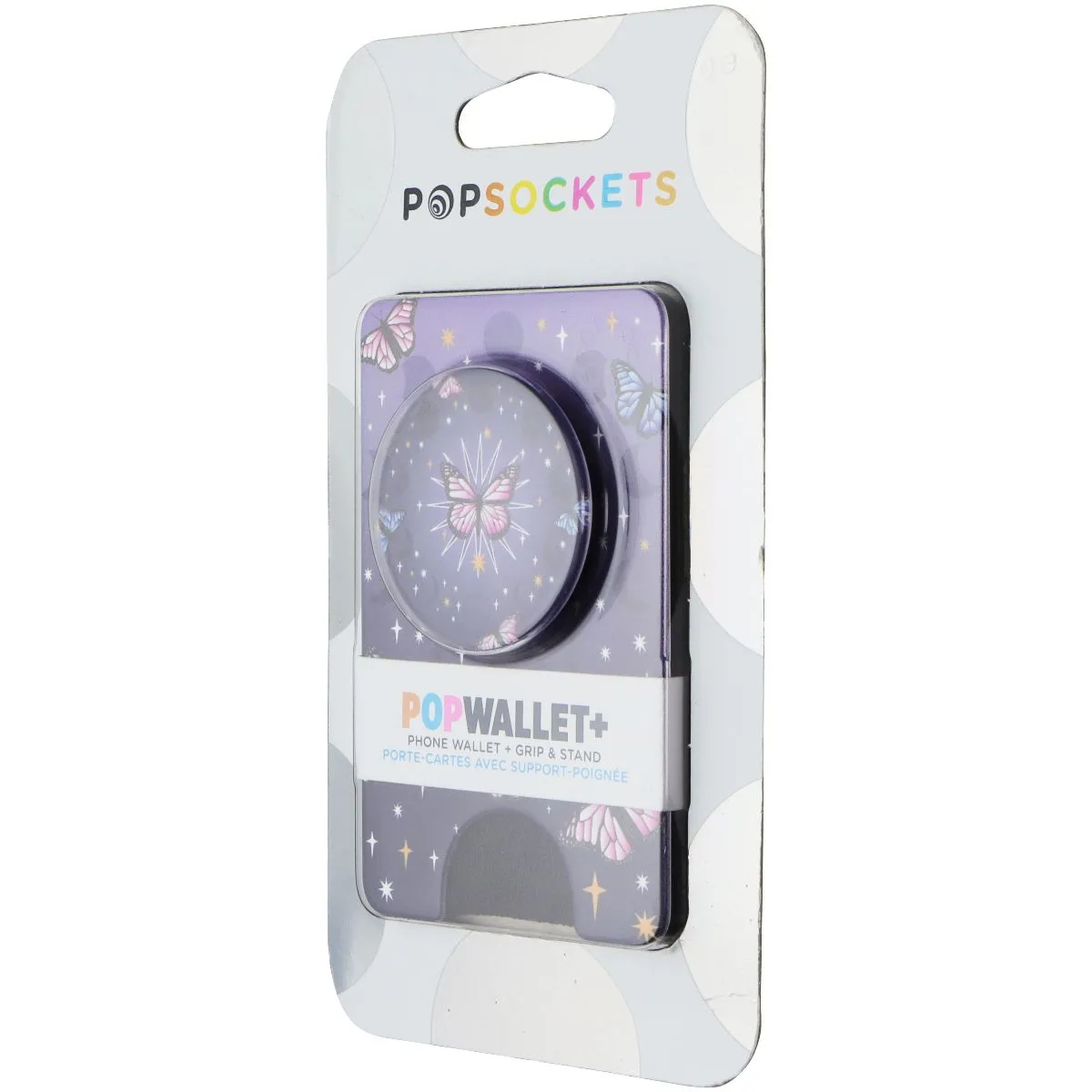 PopSockets (PopWallet ) Phone Grip and Stand - Retrograde Butterfly