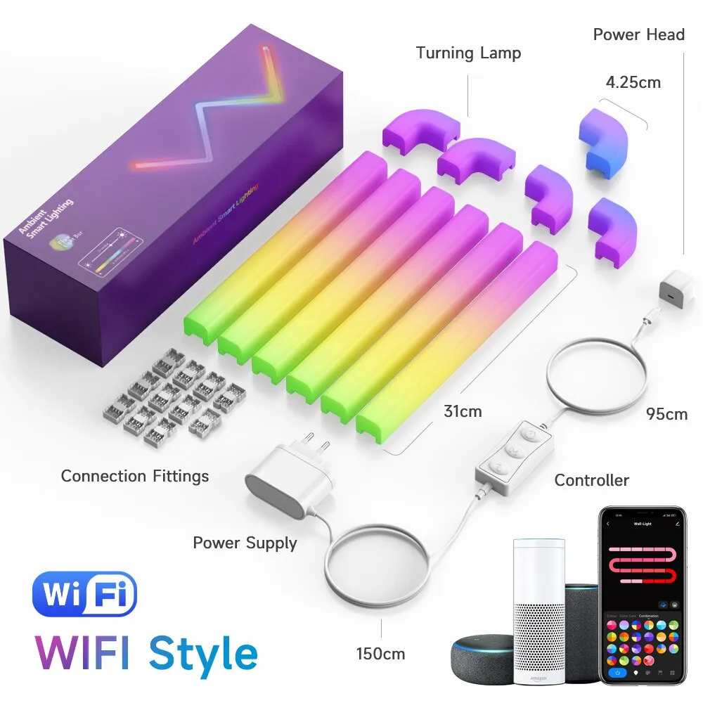 PQ Smart WiFi APP Control Glide Night Light