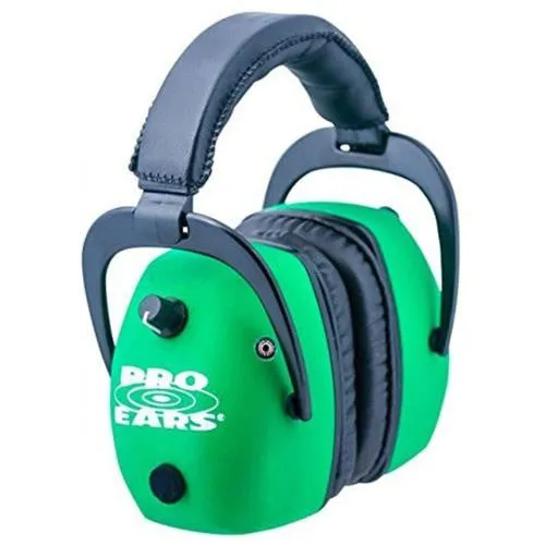 Pro Mag Gold - Noise Reduction Rating 30dB, Neon Green