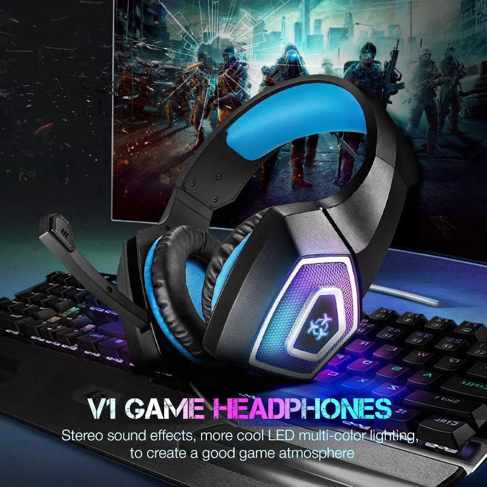 PS4 Gaming Headsets Headphones