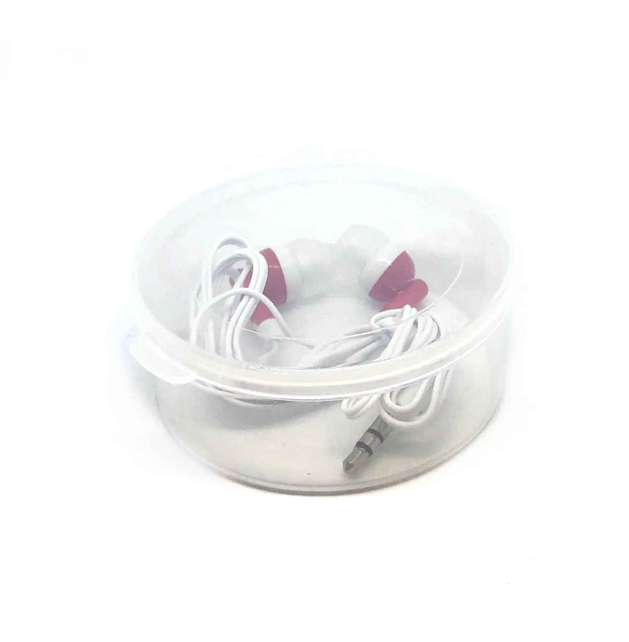 Red Stereo Earbud Headphones