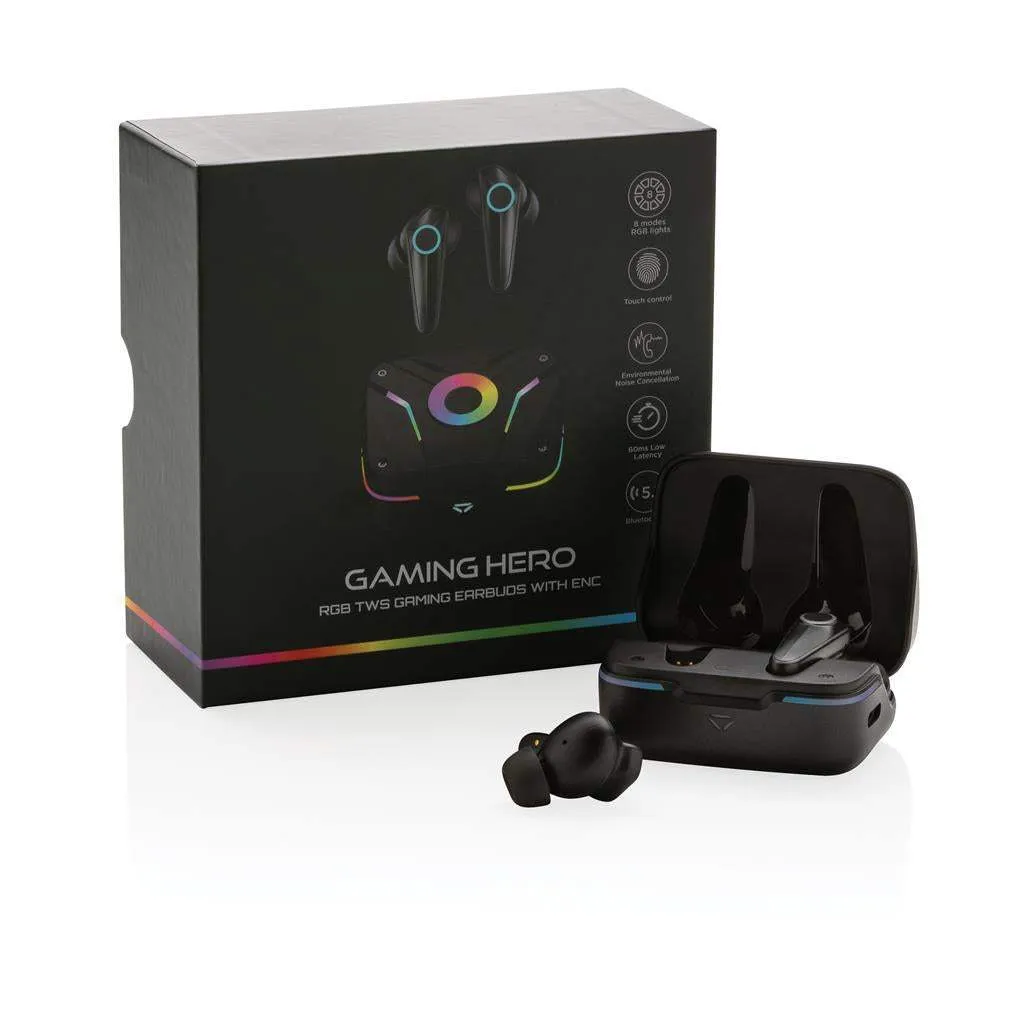 RGB Gaming Earbuds with ENC