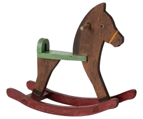 Rocking horse, Mouse - Dark brown | COMING SOON