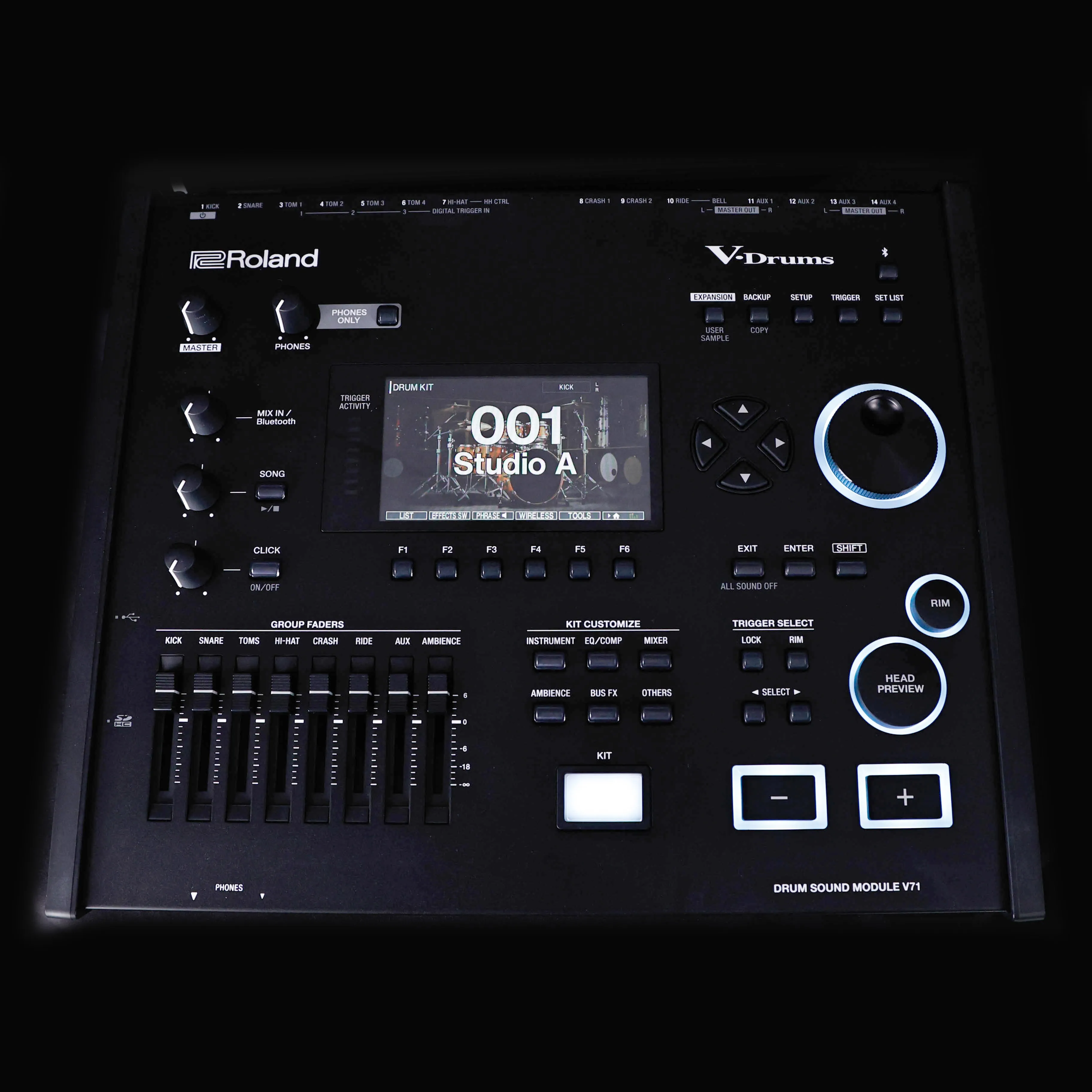 Roland V-Drums V71 Drum Sound Module *NEW 2024 model!