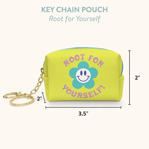 Root for Yourself Key Chain Pouch