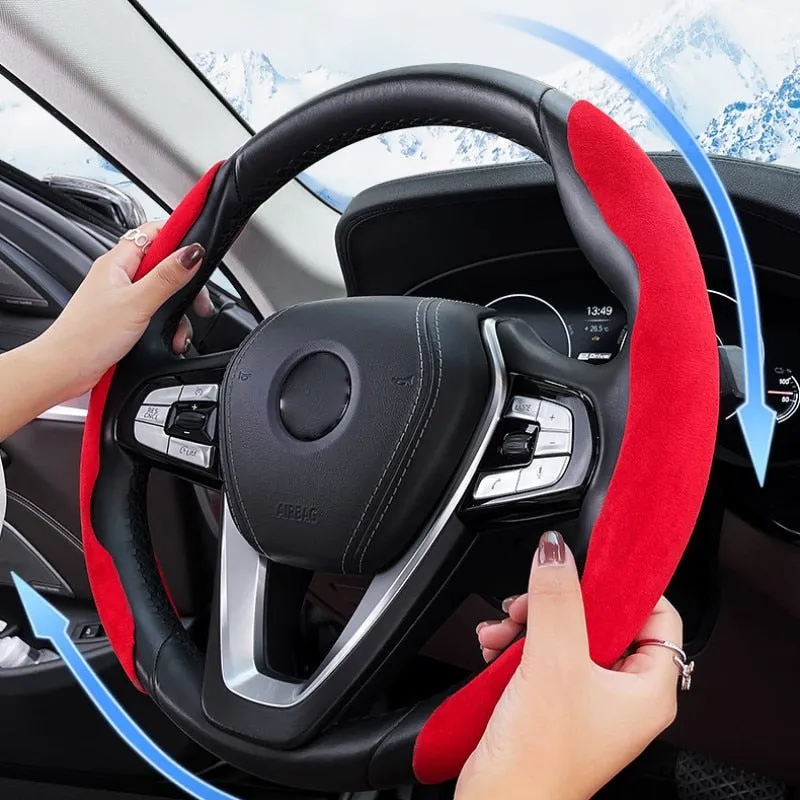 Safe Drive Anti-Skid Car Steering Wheel Cover