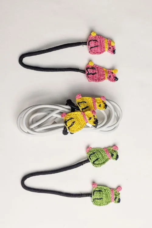 Samoolam Cable Organiser (Set Of 3) Dog