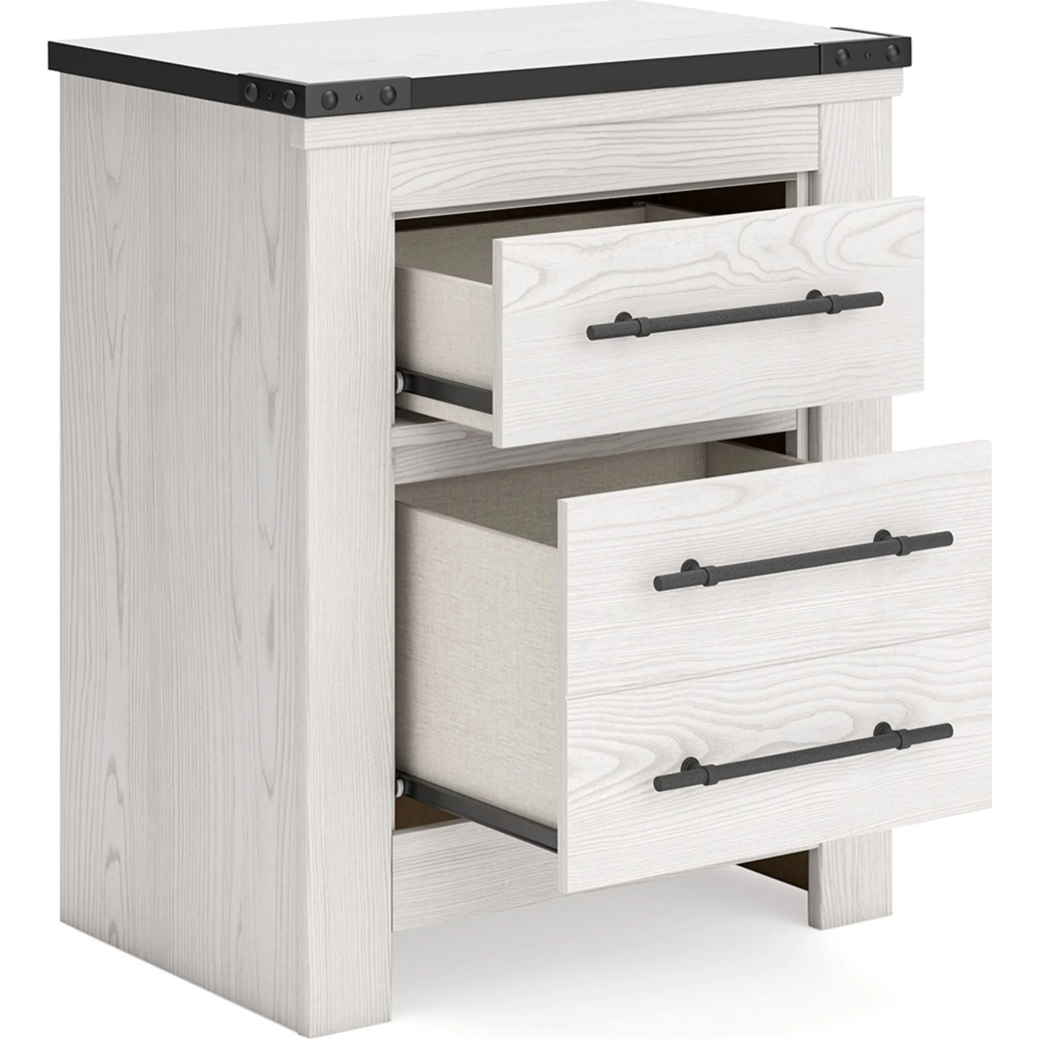 Schoenberg Nightstand - White